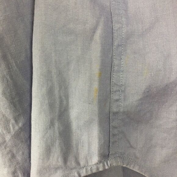 Jones New York Sport Linen Button Down Shirt - Picture 4 of 5